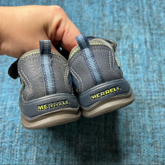 Merrell Kid's Hydro Sandals In Blue Green - Picture 5 of 7